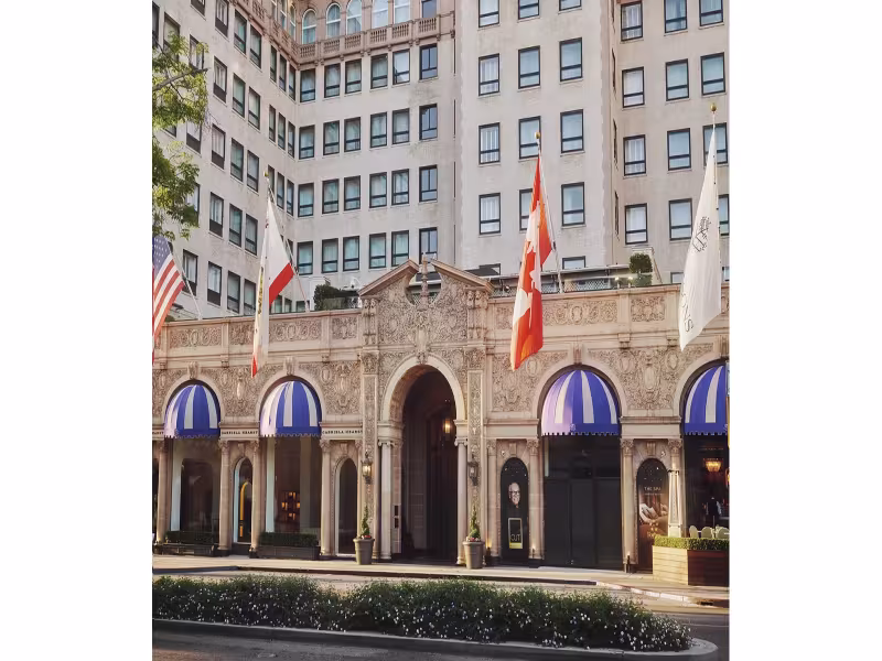 Beverly Wilshire Tops Condé Nast Traveler's 2026 LA Hotel List