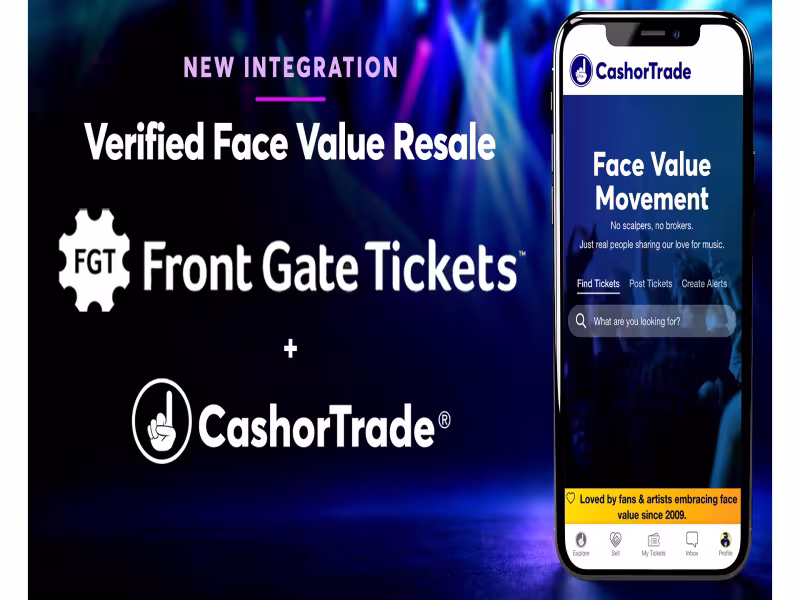 Can't Make the Festival? Resell Your Front Gate Pass at Face Value