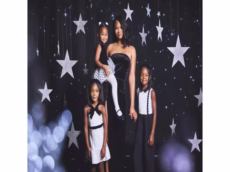 Janie and Jack Taps Chanel Iman for Holiday Campaign