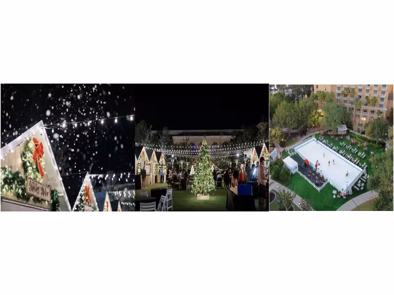Grande Lakes Orlando Unveils Ice Rink, Christmas Market and New Golf Course