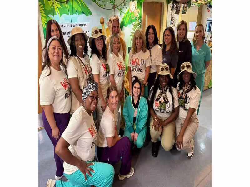 NICU Babies Dress as Lions and Giraffes for Annual Read-A-Thon