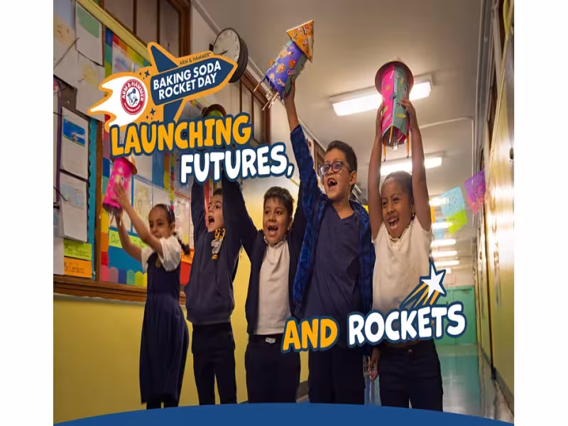 Arm & Hammer's Baking Soda Rocket Day Returns, Reaching 200,000+ Students