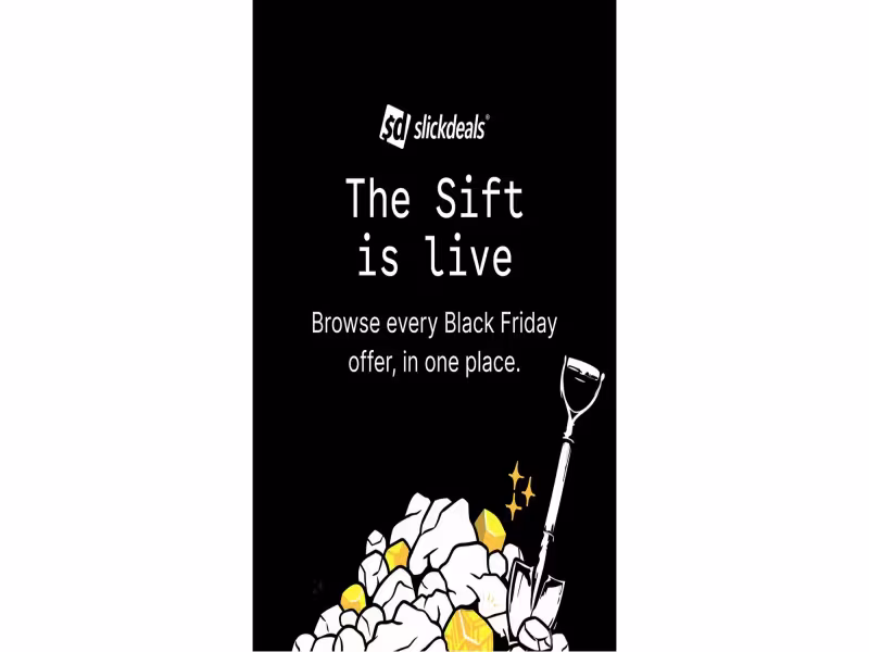 Slickdeals' The Sift Lists 1,500+ Black Friday Offers Early