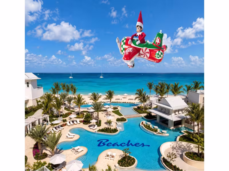 Bring Your Scout Elf to the Caribbean: Beaches' 2026 Holiday Plans