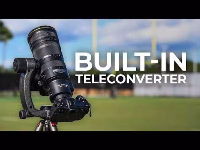 Nikon's New 120-300mm f/2.8 Zoom Has a Built-In Teleconverter