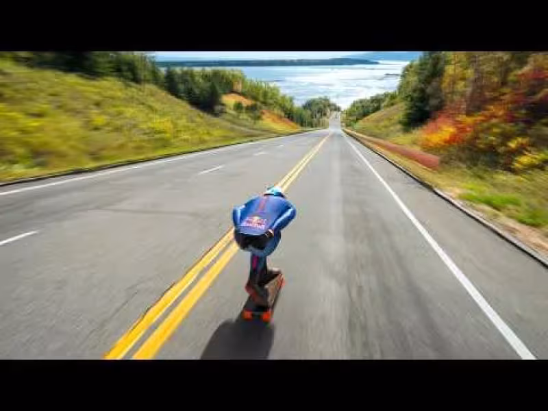 Skateboarder Hits 94.34 mph, Breaking Guinness Speed Record