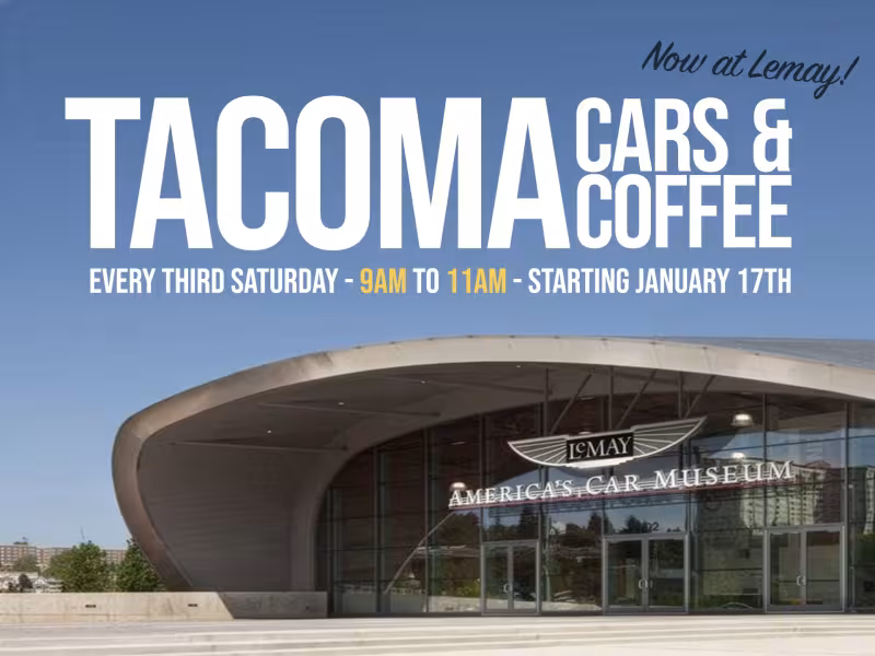 Tacoma Cars & Coffee Moves to LeMay ACM on Jan. 17