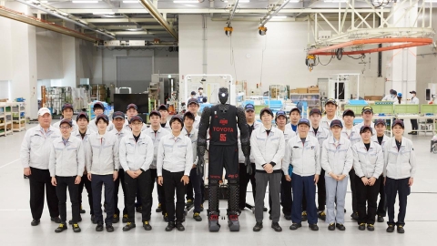 Toyota's AI Basketball Robot CUE5