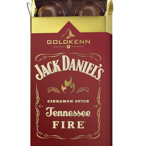 GOLDKENN® INTRODUCES THE NEW JACK DANIEL'S® TENNESSEE FIRE™ CHOCOLATE BAR