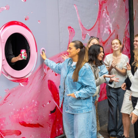 7UP® Pink Lemonade Brings a Burst of Colour and Joy to UK Streets