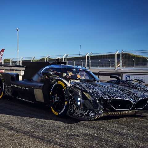 Lighting the Future: BMW M Hybrid V8 Debuts Striking New Headlights at Daytona