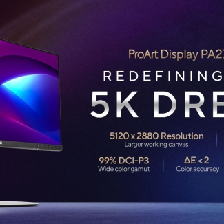 ASUS Announces Early-November Availability of ProArt Display 5K PA27JCV