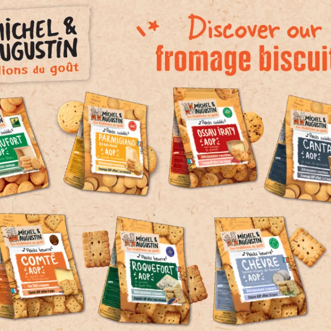 Our savoury biscuit range with PDO Cheese!