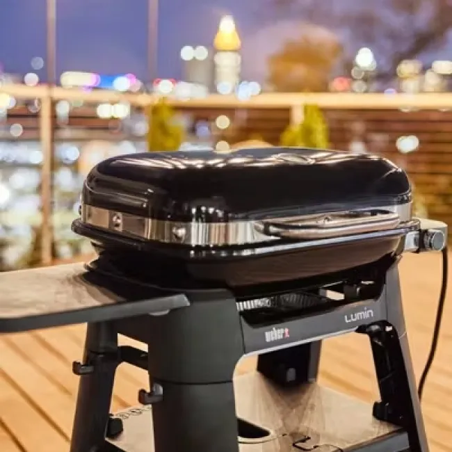 Weber's LUMIN Electric Grill Shines at Spogafa 2024, Earns Prestigious Red Dot Design Award