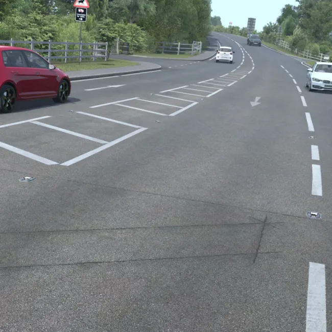 Explore the British Countryside—Virtually: rFpro’s Hyper-Realistic Harbury Road Model Raises the Bar for Vehicle Testing