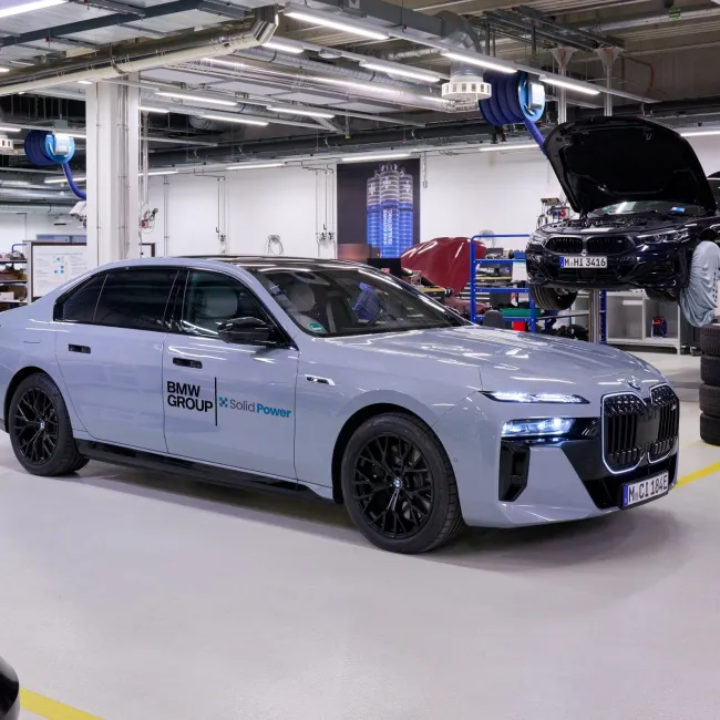 BMW i7 Hits the Road with Game-Changing Solid-State Battery Technology