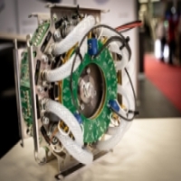 Cutting-edge technology: an axial flux traction motor with fully integrated power electronics 
