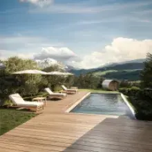 L'Alpaga Unveils New Heated Outdoor Pool, Elevating the Luxury Alpine Experience in Megève