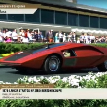 Lancia's Futuristic Past Steals the Show at Pebble Beach Concours d'Elegance 2024