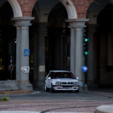 130 Lancia Deltas in Turin with Miki Biasion