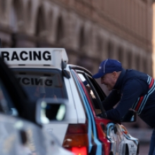 130 Lancia Deltas in Turin with Miki Biasion