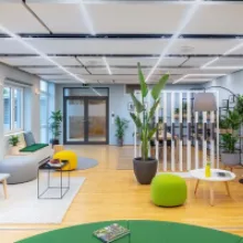 Ecophon Solo Matrix Celsius: The Innovative Ceiling System that Heats, Cools, and Sounds Great