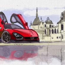 Alfa Romeo Showcases Heritage and Future at Chantilly Arts & Élégance Richard Mille