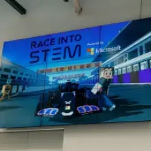 Alpine Formula One Team Races into STEM Education with Minecraft