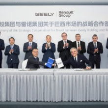 Renault Group and Geely Holding Group Announce Strategic Cooperation in Brazil for Zero and Low Emission Vehicles