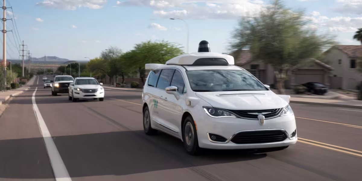 Waymo self-driving car “Source: Waymo."