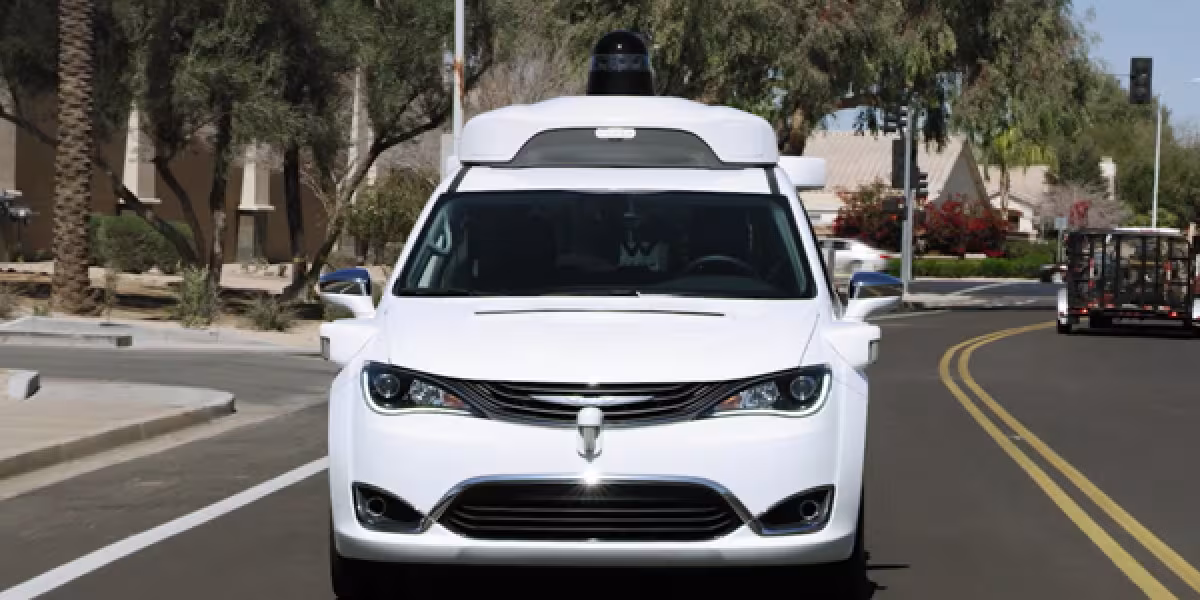 Waymo self-driving car “Source: Waymo."