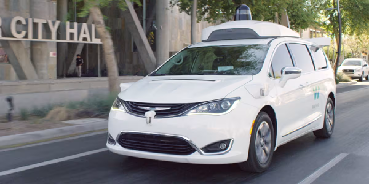 Waymo self-driving car “Source: Waymo."