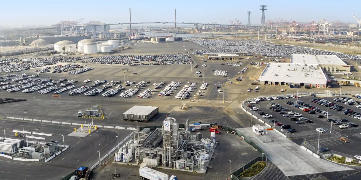 Tri-gen: A Path to Sustainability at Toyota Logistics Services Long Beach