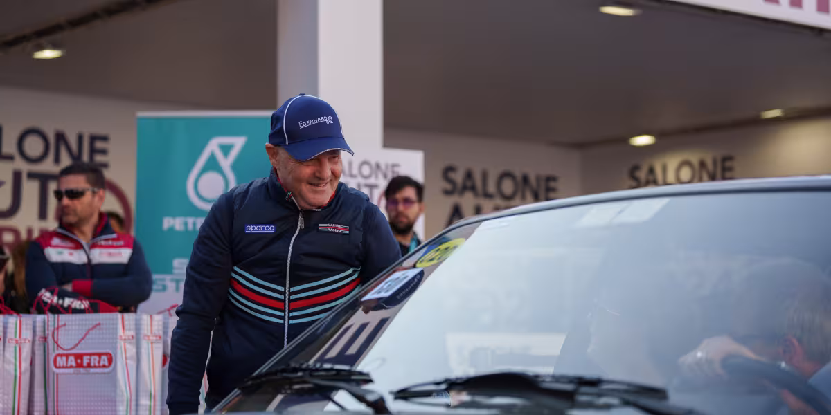 130 Lancia Deltas in Turin with Miki Biasion