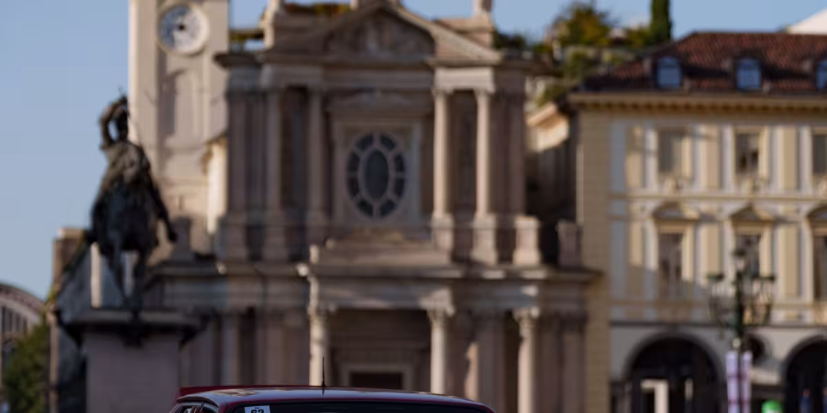 130 Lancia Deltas in Turin with Miki Biasion