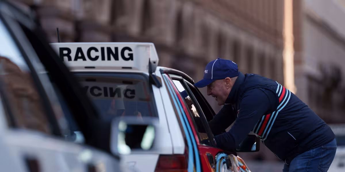 130 Lancia Deltas in Turin with Miki Biasion