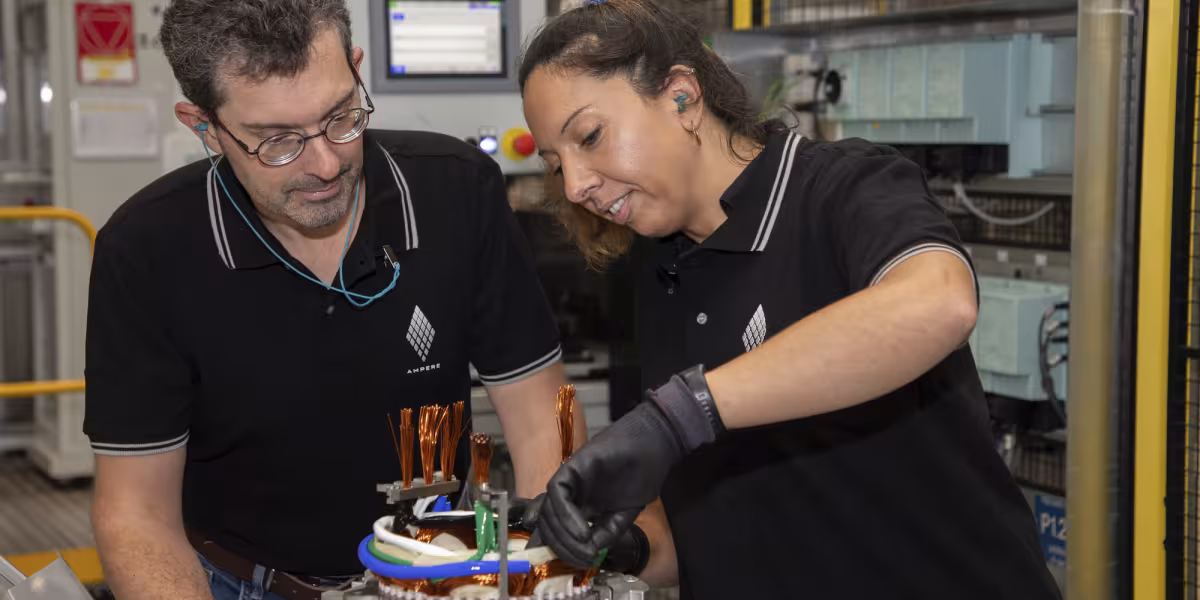 Ampere is making the difference in intelligent electric vehicle