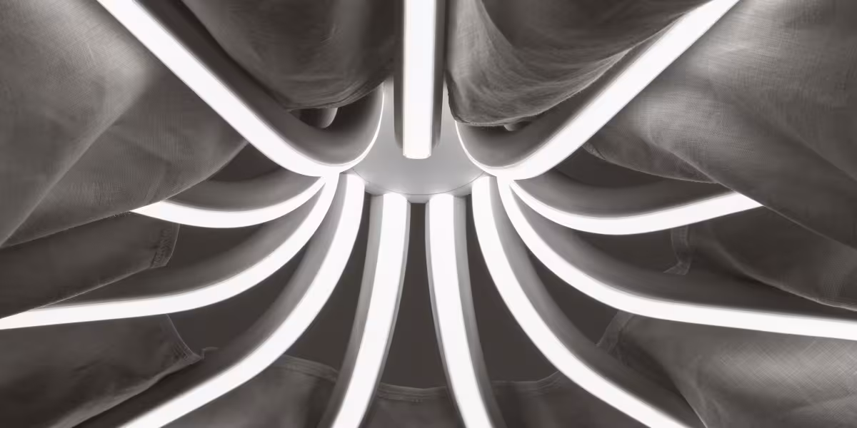 Clear line: Veil von Artemide