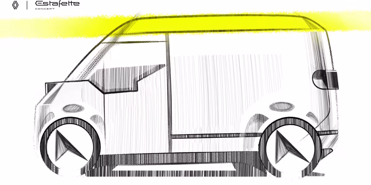 Renault Unveils Estafette Concept: A Revolutionary Electric Van for Urban Professionals