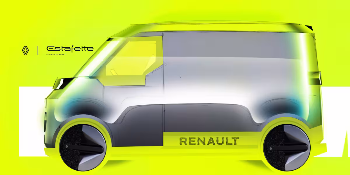 Renault Unveils Estafette Concept: A Revolutionary Electric Van for Urban Professionals