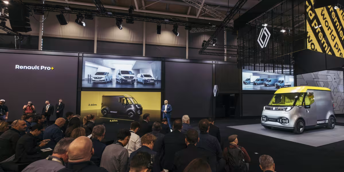 Renault Unveils Estafette Concept: A Revolutionary Electric Van for Urban Professionals