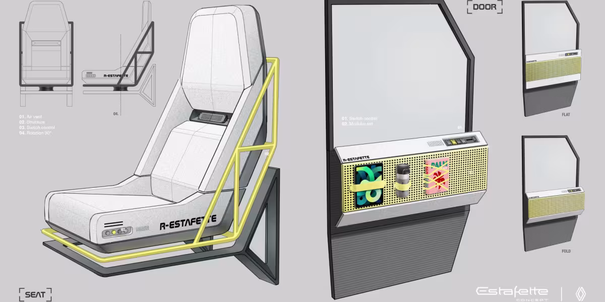 Renault Unveils Estafette Concept: A Revolutionary Electric Van for Urban Professionals