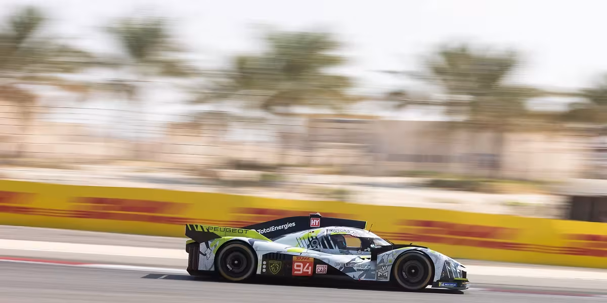 Team Peugeot TotalEnergies Celebrates a Podium Finish at the 8 Hours of Bahrain