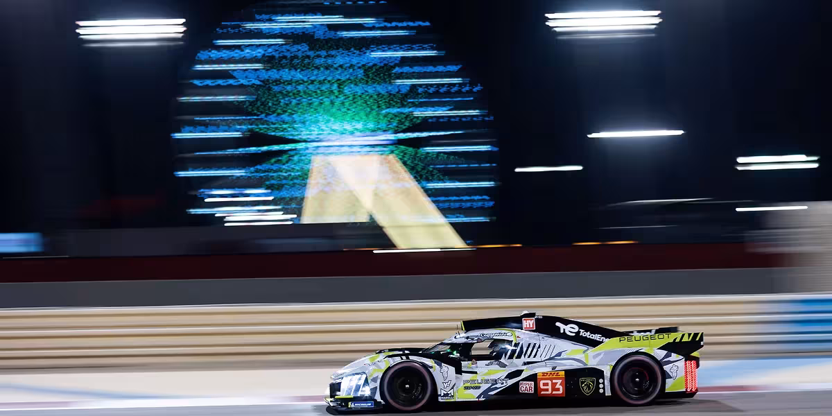 Team Peugeot TotalEnergies Celebrates a Podium Finish at the 8 Hours of Bahrain