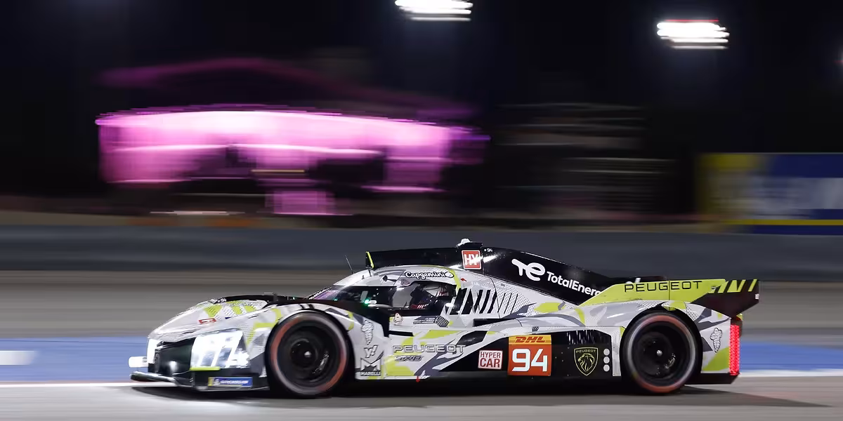 Team Peugeot TotalEnergies Celebrates a Podium Finish at the 8 Hours of Bahrain