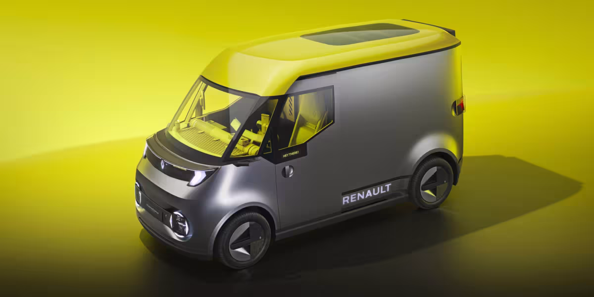 Renault Unveils Estafette Concept: A Revolutionary Electric Van for Urban Professionals
