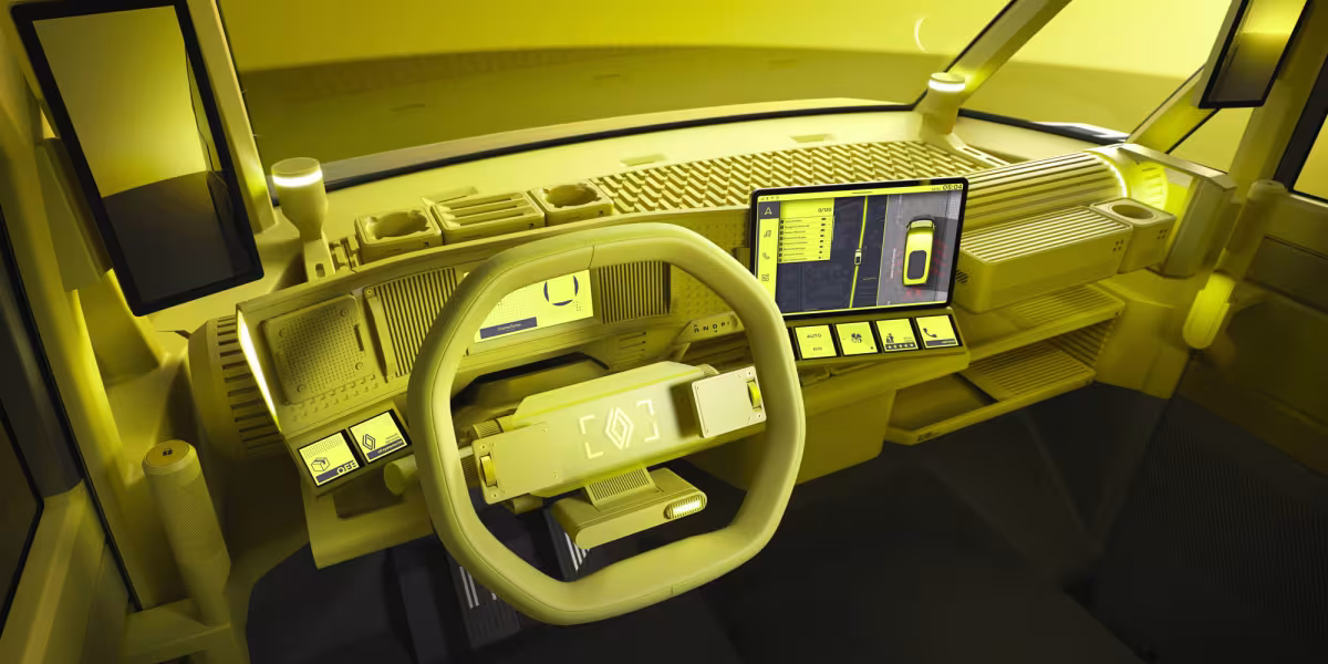 Renault Unveils Estafette Concept: A Revolutionary Electric Van for Urban Professionals