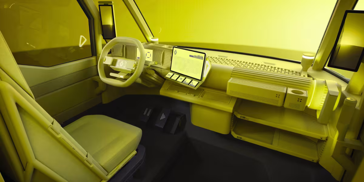 Renault Unveils Estafette Concept: A Revolutionary Electric Van for Urban Professionals