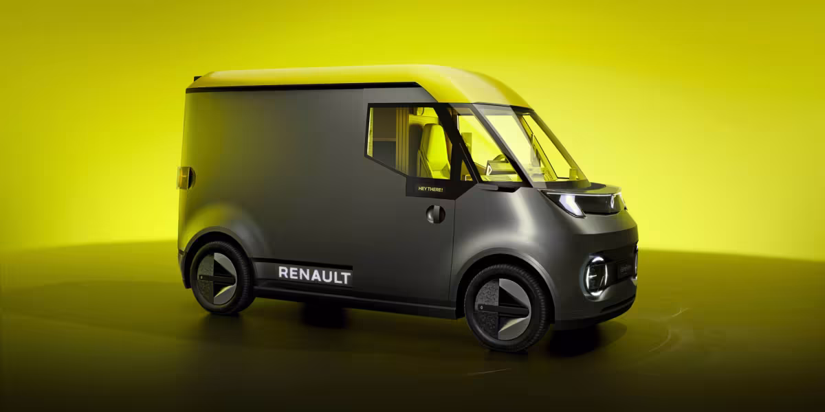 Renault Unveils Estafette Concept: A Revolutionary Electric Van for Urban Professionals