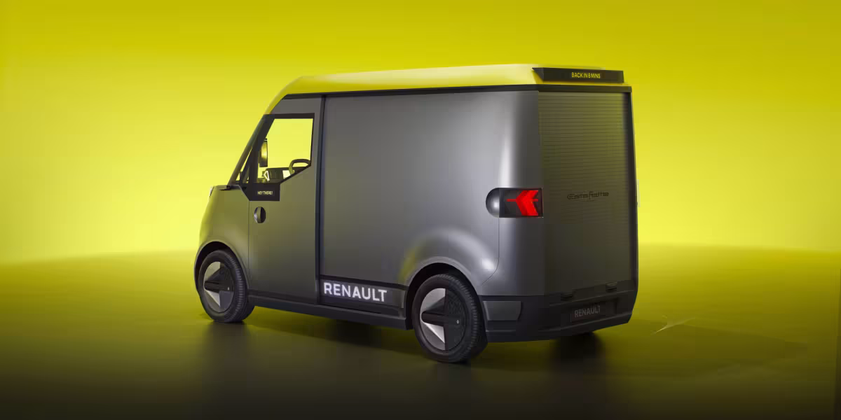 Renault Unveils Estafette Concept: A Revolutionary Electric Van for Urban Professionals